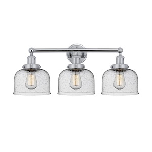 Bell - 3 Light Bath Vanity In Industrial Style-10 Inches Tall and 24.5 Inches Wide - 1289925