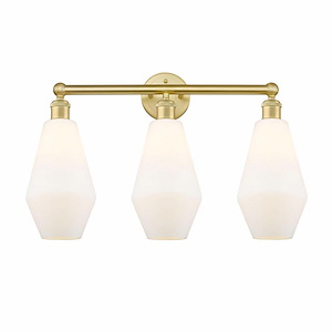 Cindyrella - 3 Light Bath Vanity In Industrial Style-17 Inches Tall and 25 Inches Wide - 1316846