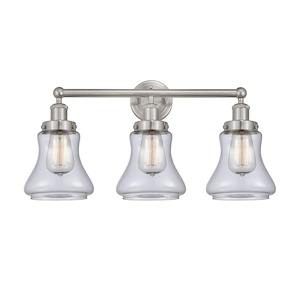 Bellmont - 3 Light Bath Vanity In Industrial Style-10 Inches Tall and 24.5 Inches Wide - 1289948