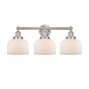 Bell - 3 Light Bath Vanity In Industrial Style-10 Inches Tall and 24.5 Inches Wide - 1289924