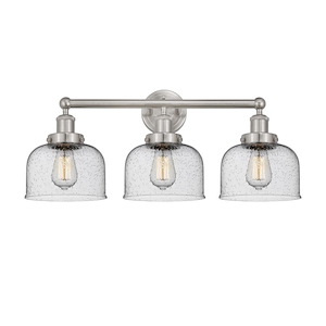 Bell - 3 Light Bath Vanity In Industrial Style-10 Inches Tall and 24.5 Inches Wide - 1289925
