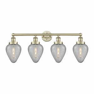 Geneseo - 4 Light Bath Vanity In Industrial Style-11.5 Inches Tall and 33 Inches Wide - 1316895