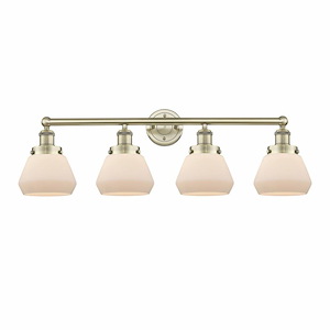Fulton - 4 Light Bath Vanity In Industrial Style-10 Inches Tall and 33.5 Inches Wide - 1316883