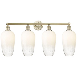 Brookhaven Flute - 4 Light Bath Vanity-17.25 Inch Tall and 34 Inch Wide - 1387806