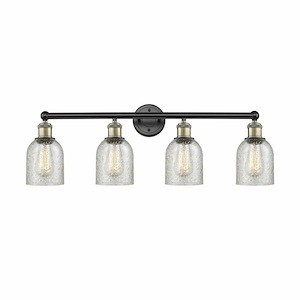 Caledonia - 4 Light Bath Vanity In Industrial Style-11.5 Inches Tall and 32 Inches Wide - 1316880