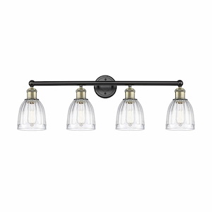 Brookfield - 4 Light Bath Vanity In Industrial Style-11.5 Inches Tall and 32.75 Inches Wide - 1316861