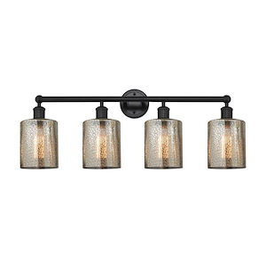 Cobbleskill - 4 Light Bath Vanity In Industrial Style-11.5 Inches Tall and 32 Inches Wide - 1289984