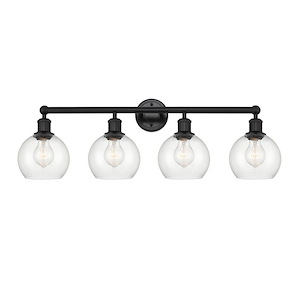 Athens - 4 Light Bath Vanity In Industrial Style-10.63 Inches Tall and 33 Inches Wide - 1289932