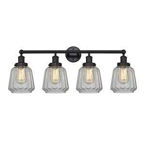 Chatham - 4 Light Bath Vanity In Modern Style-10 Inches Tall and 33.5 Inches Wide - 1289966