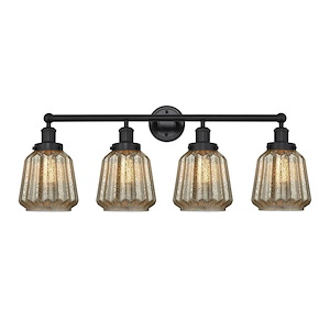 Chatham - 4 Light Bath Vanity In Modern Style-10 Inches Tall and 33.5 Inches Wide - 1289966