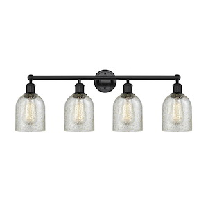 Caledonia - 4 Light Bath Vanity In Industrial Style-11.5 Inches Tall and 32 Inches Wide - 1289958