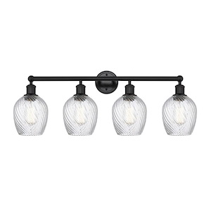 Salina - 4 Light Bath Vanity In Industrial Style-11.5 Inches Tall and 32 Inches Wide - 1289968