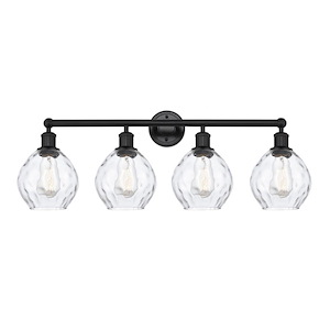 Waverly - 4 Light Bath Vanity In Industrial Style-11 Inches Tall and 33 Inches Wide - 1289969