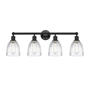 Brookfield - 4 Light Bath Vanity In Industrial Style-11.5 Inches Tall and 32.75 Inches Wide - 1289940