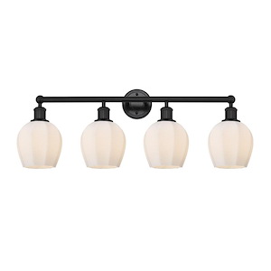 Norfolk - 4 Light Bath Vanity In Industrial Style-11.38 Inches Tall and 32.75 Inches Wide - 1289944