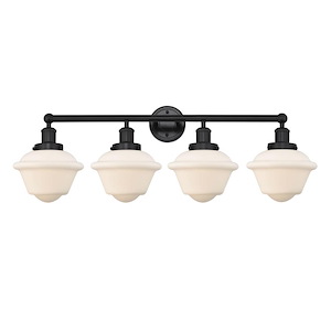 Oxford - 4 Light Bath Vanity In Industrial Style-10 Inches Tall and 33.5 Inches Wide - 1289941