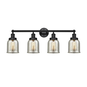 Bell - 4 Light Bath Vanity In Industrial Style-10 Inches Tall and 33.5 Inches Wide - 1289945