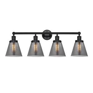 Cone - 4 Light Bath Vanity In Modern Style-10 Inches Tall and 33.5 Inches Wide - 1290018