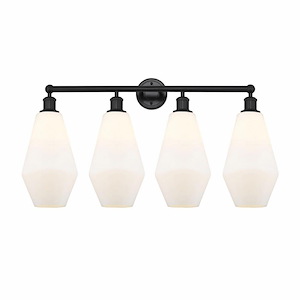 Cindyrella - 4 Light Bath Vanity In Modern Style-17 Inches Tall and 34 Inches Wide - 1311345