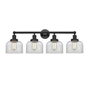 Bell - 4 Light Bath Vanity with 8 Inch Glass In Modern Style-10 Inches Tall and 33.5 Inches Wide - 1289976