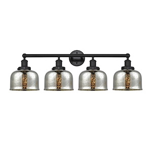 Bell - 4 Light Bath Vanity In Industrial Style-10 Inches Tall and 33.5 Inches Wide - 1289971