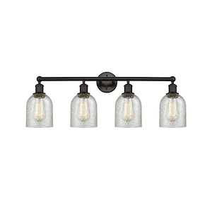 Caledonia - 4 Light Bath Vanity In Industrial Style-11.5 Inches Tall and 32 Inches Wide - 1289958