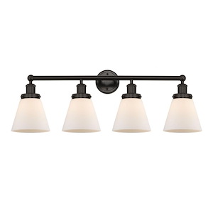 Cone - 4 Light Bath Vanity In Modern Style-10 Inches Tall and 33.5 Inches Wide - 1290018