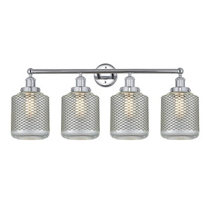 Stanton - 4 Light Bath Vanity In Industrial Style-11.5 Inches Tall and 33 Inches Wide - 1290075
