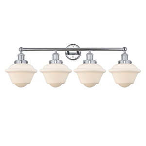 Oxford - 4 Light Bath Vanity In Industrial Style-10 Inches Tall and 33.5 Inches Wide - 1289941