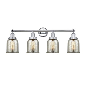 Bell - 4 Light Bath Vanity In Industrial Style-10 Inches Tall and 33.5 Inches Wide - 1289945