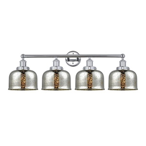 Bell - 4 Light Bath Vanity In Industrial Style-10 Inches Tall and 33.5 Inches Wide - 1289971