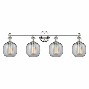 Belfast - 4 Light Bath Vanity In Industrial Style-11.5 Inches Tall and 33 Inches Wide - 1316860