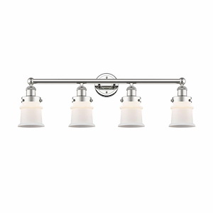 Canton - 4 Light Bath Vanity In Industrial Style-11 Inches Tall and 32.25 Inches Wide - 1316879