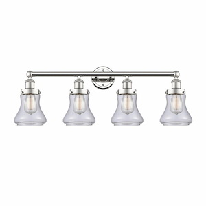 Bellmont - 4 Light Bath Vanity In Industrial Style-10 Inches Tall and 33.5 Inches Wide - 1316855