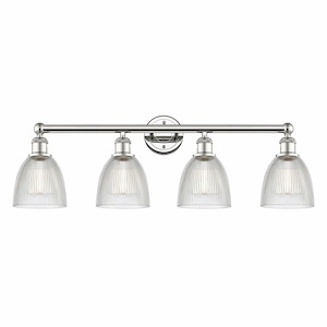 Castile - 4 Light Bath Vanity In Industrial Style-11.5 Inches Tall and 33 Inches Wide - 1316856
