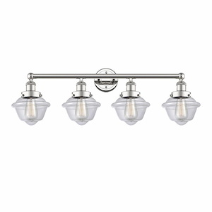 Oxford - 4 Light Bath Vanity In Industrial Style-10 Inches Tall and 33.5 Inches Wide - 1316888
