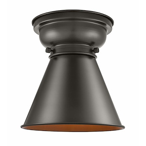 Appalachian - 1 Light Flush Mount In Traditional Style-7.53 Inches Tall and 8 Inches Wide - 1289973
