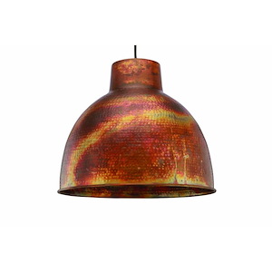 Charita - 1 Light Charita Pendant In RusticStyle-14.5 Inches Tall and 16.5 Inches Wide - 1266296