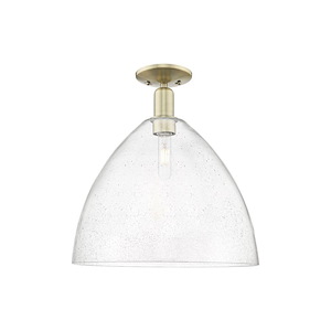 Bristol - 1 Light Semi-Flush Mount-18.5 Inch Tall and 16 Inch Wide - 1387890
