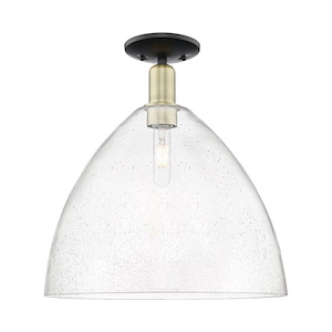 Bristol - 1 Light Semi-Flush Mount-18.5 Inch Tall and 16 Inch Wide - 1387890