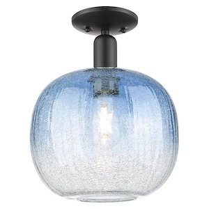 Brookhaven Sphere - 1 Light Semi-Flush Mount-13.5 Inch Tall and 10.5 Inch Wide - 1427014