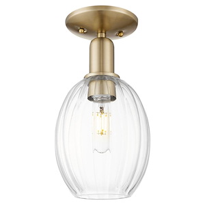Preston - 1 Light Semi-Flush Mount-6.25 Inch Wide and 12.25 Inch Tall - 1372686