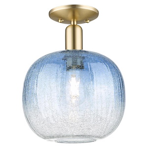 Brookhaven Sphere - 1 Light Semi-Flush Mount-13.5 Inch Tall and 10.5 Inch Wide - 1427040