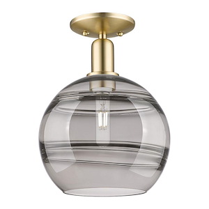 Rochester - 1 Light Semi-Flush Mount-13.13 Inch Tall and 10 Inch Wide - 1387861
