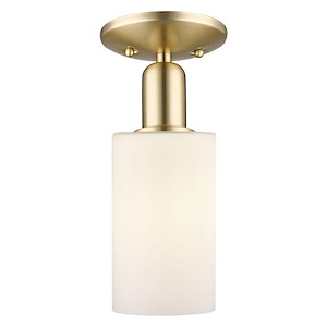 Clymer - 1 Light Semi-Flush Mount-10.38 Inch Tall and 4.88 Inch Wide - 1387889