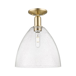 Bristol - 1 Light Semi-Flush Mount-14.5 Inch Tall and 12 Inch Wide - 1387885