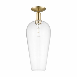 Chelsea - 1 Light Semi-Flush Mount-20.5 Inch Tall and 8 Inch Wide - 1372683
