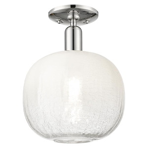 Brookhaven Sphere - 1 Light Semi-Flush Mount-13.5 Inch Tall and 10.5 Inch Wide - 1427078