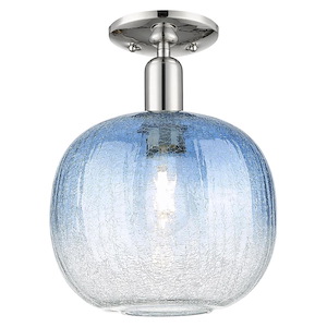 Brookhaven Sphere - 1 Light Semi-Flush Mount-13.5 Inch Tall and 10.5 Inch Wide - 1427088