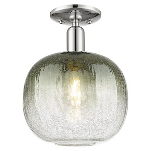 Brookhaven Sphere - 1 Light Semi-Flush Mount-13.5 Inch Tall and 10.5 Inch Wide - 1427079